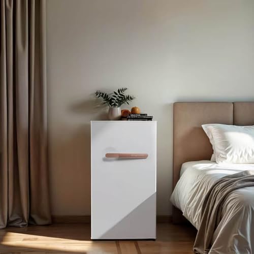 Image of Frigidaire Refrigerator-Retro Mini Fridge Energy Saving-Adjustable Thermostat Control- Ideal for Dorm, Office, RV, Garage, Apartment 3.1 Cu Ft, SOFT ROSEGOLD