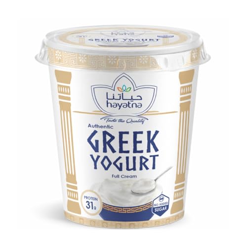 Hayatna Plain Greek Yogurt 360g Full Cream High Protein