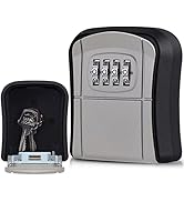 Cassetta Di Sicurezza Per Chiavi Diyife - A Combinazione 4 Cifre, Impermeabile, Con Cavo In Acciaio - Foto 10