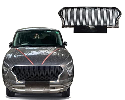 Image of CAR SAAZ RS Style Front Grill Compatible with Creta Type 3(2020-2023)