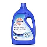 Sagrotan 2 en 1 Détergent Hygiène Universel - Lessive pour Linge Hygiénique propre et Frais - Puissant contre les taches et les odeurs - 1 x 1,8 L