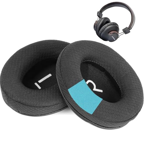 TaiZiChangQin HT5009 Ear Pads Replacement Ear Cushions Compatible with Avantree Audition/Audition Pro HT5009 / HT4189 / HT3189 Headphone Upgrade Noise Isolation Fabric Earpads - Black