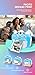 Mobile Toys Instant Printing Camera for Kids with Color Pens- Kids Selfie Camera. Image and Video Recorder, 12MP Photo Shooting, 180-Degree Rotating Feature. Gift for Ages 5, 6, 7, 8, 9, 10 (Blue)