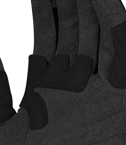 Image of Rynox Urban Pro 2 Gloves - Cuff Length Motorcycle Riding Gloves | Impact Protection | Scaphoid Protection | Abrasion Resistance - Dark Grey, Small