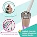 iMusthav 2 in 1 Eyebrow and Facial Hair Remover for Women Painless Flawless Electric Razor Epilator Trimmer Shaver with 18K Gold-Plated, USB Rechargeable, 360° LED for Eyebrow and Face Hair Removal