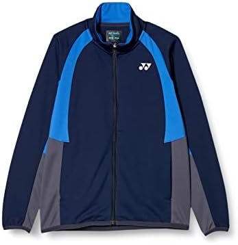 Yonex Kids' Knit Warm-up Jacket, Shirt, navy blue (019), J120