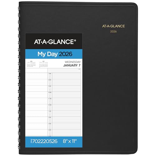 AT-A-GLANCE 2026 Appointment Book Planner, Daily, 8