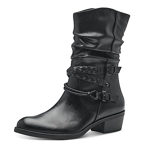 Bottes femme Marco Tozzi talon bloc pour vos sorties en ville