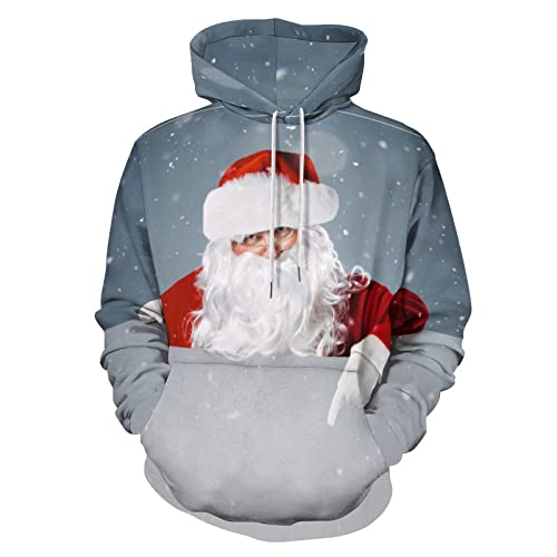 Sweat à capuche pour adulte confortable contre le froid en taille XL