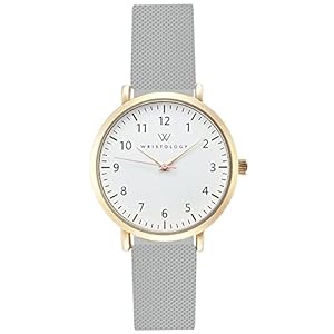 Wristology 19 Styles Mini Numbers Watch Silicone Band – Interchangeable Rubber Strap – Easy to Read Petite Small Size Analog Nurse Watch with Second Hand for Women, Men, Nurses, Teachers,