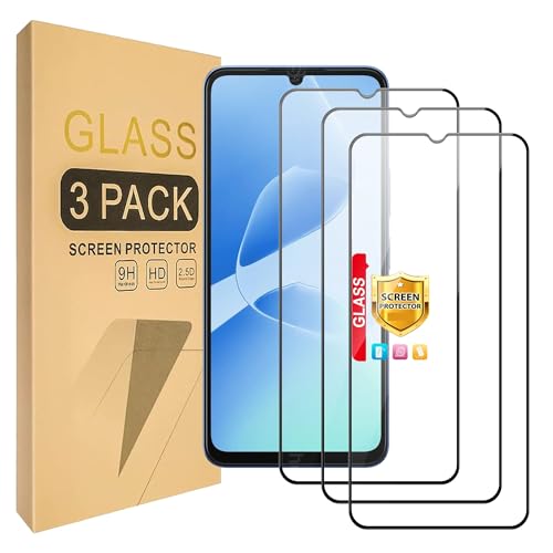 Lucyliy [3 paquetes] Compatible con Piezas para Huawei Nova 8 SE 4G Protector de pantalla de vidrio templado [Alta definición][Dureza 9H]