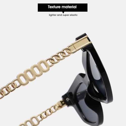 Lunettes de soleil œil de chat polygonales UV400 nuances dégradées uniques