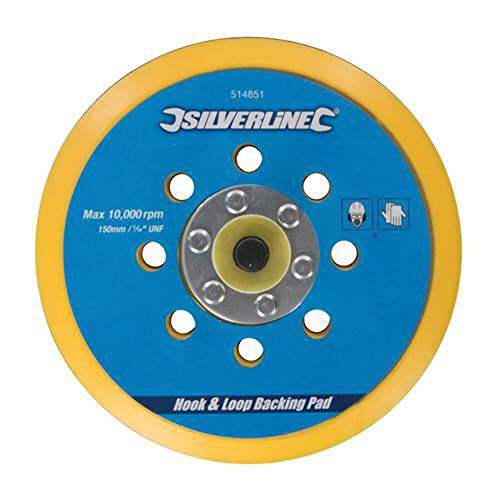 Silverline Plateau de support auto agrippant 125 mm - vue 6