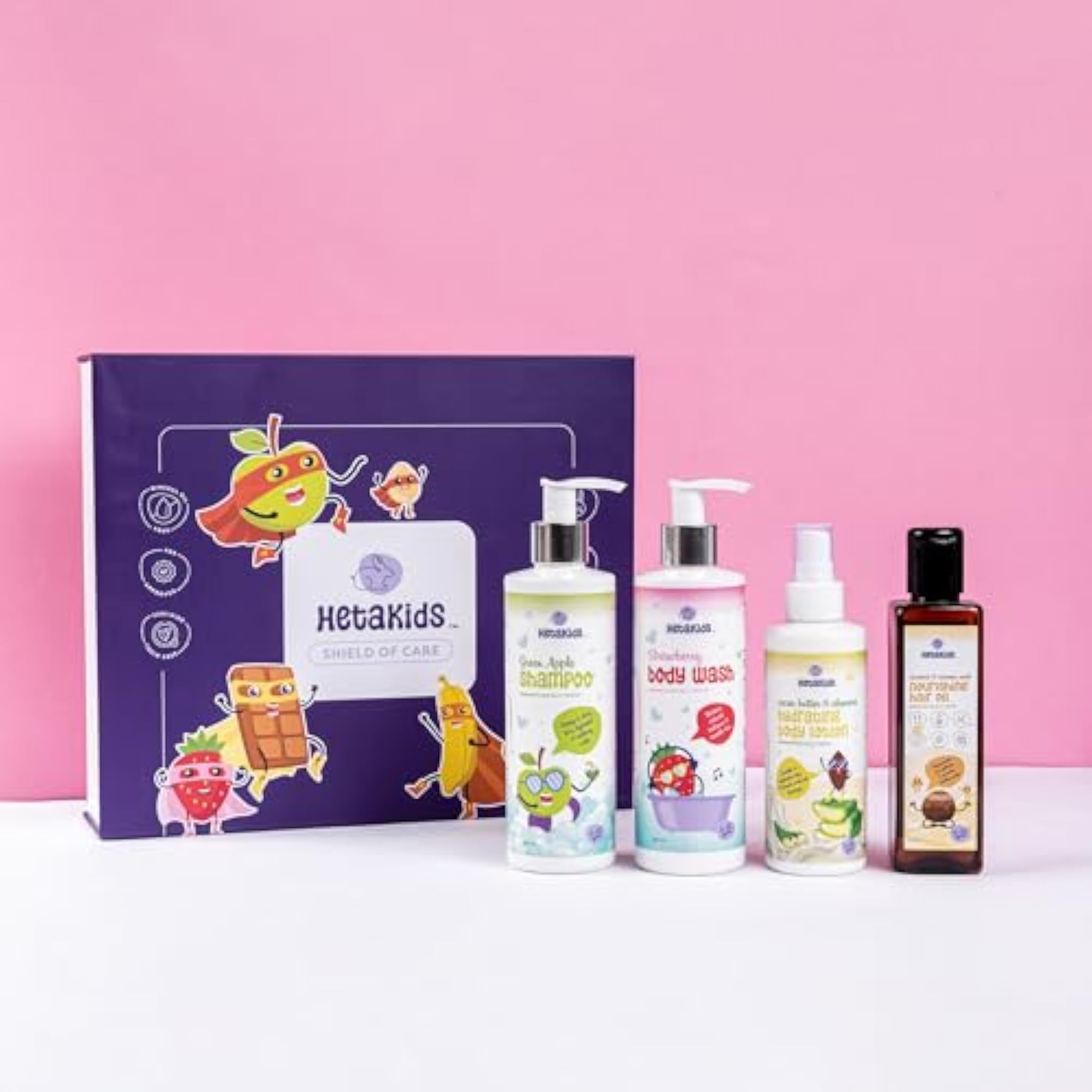 Complete Kids Bath Essentials Set, Gentle Care for Ages 3-10
