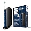 Philips Sonicare ProtectiveClean 5100 elektrische Zahnbürste HX6851/53 – Schallzahnbürste mit 3 Putzprogrammen, Andruckkontrolle, Timer & Reise-Etui – Blau, 1 Stück (1er Pack)