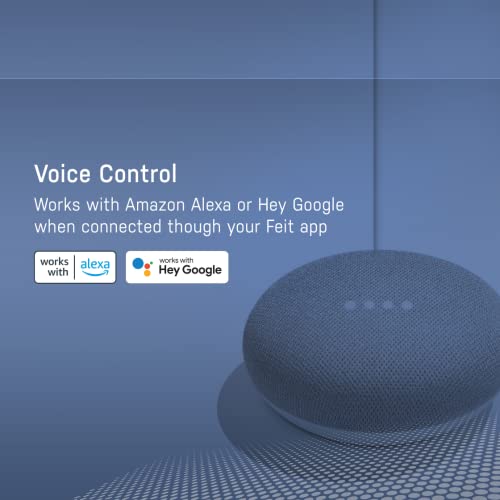 Feit Electric Br30 Smart Flood Light Bulb,2.4Ghz Wifi Color Changing And Dimmable, No Hub, Works With Alexa Or Google Assistant Br30 Smart Led Light Bulb, Br30/Rgbw/Ca/Ag, 65W #TOP6