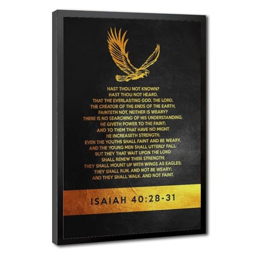 YFET Isaiah 40 28 31Wall Art - Beautiful Scripture Décor