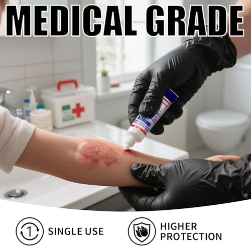 Image of FINITEX Nitrile Disposable Gloves - Black, 3.5mil, 100PCS, Powder-Free, Medical & Exam, Food Gloves
