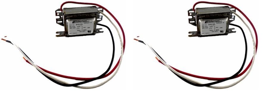 Image of Robertson VT235 /A V2 (3P10133) Magnetic Step-Down Voltage Transformer - 25VA Max Load, 277V to 120V, Compact Enclosed Transformer for Lighting Controls and HVAC Systems (Qty 1) (Pack of 2)