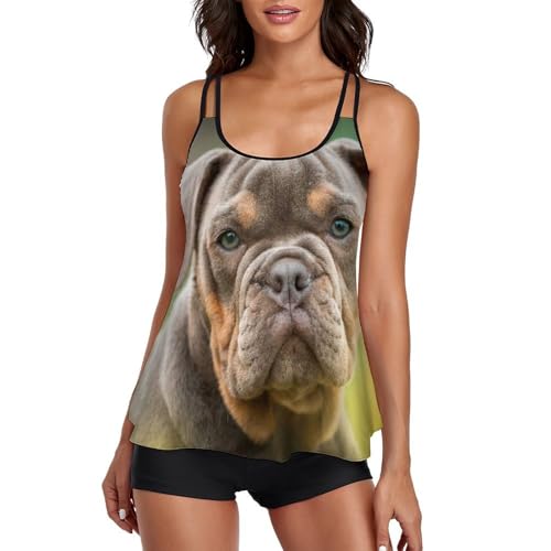 Maillot de bain tankini couvrant pour cacher les complexes avec style