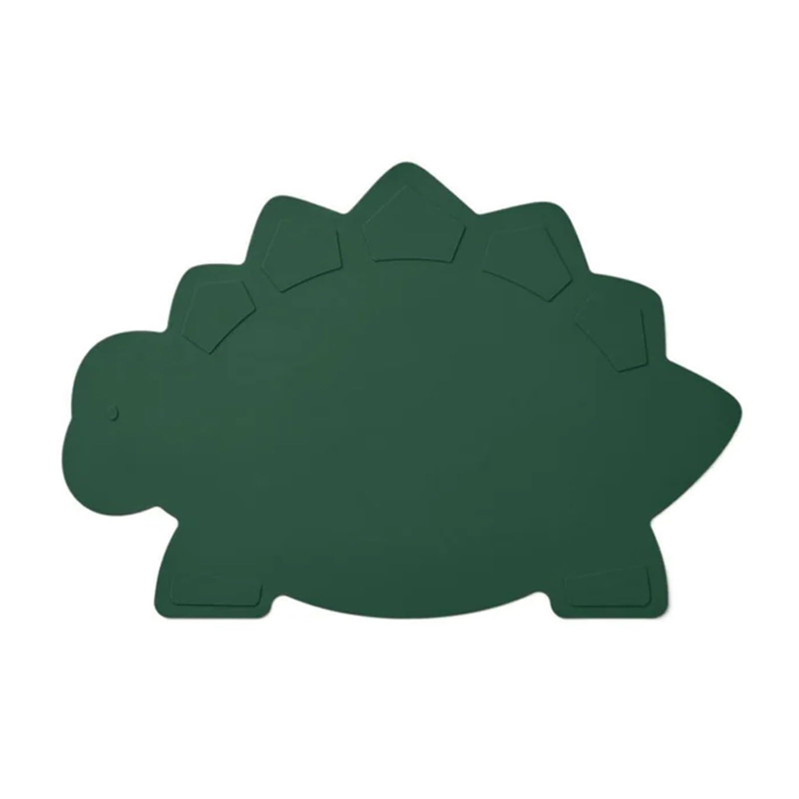 Kids Placemats Dinosaur Shaped Silicone Baby Placemats for Kids Toddler Children Non-Slip Baby Food Mats Heat Resistant Multi Functional Use