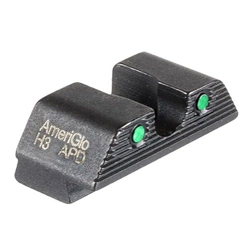 Ameriglo Agent Green Tritium 2-Dot Rear Sight for Glock