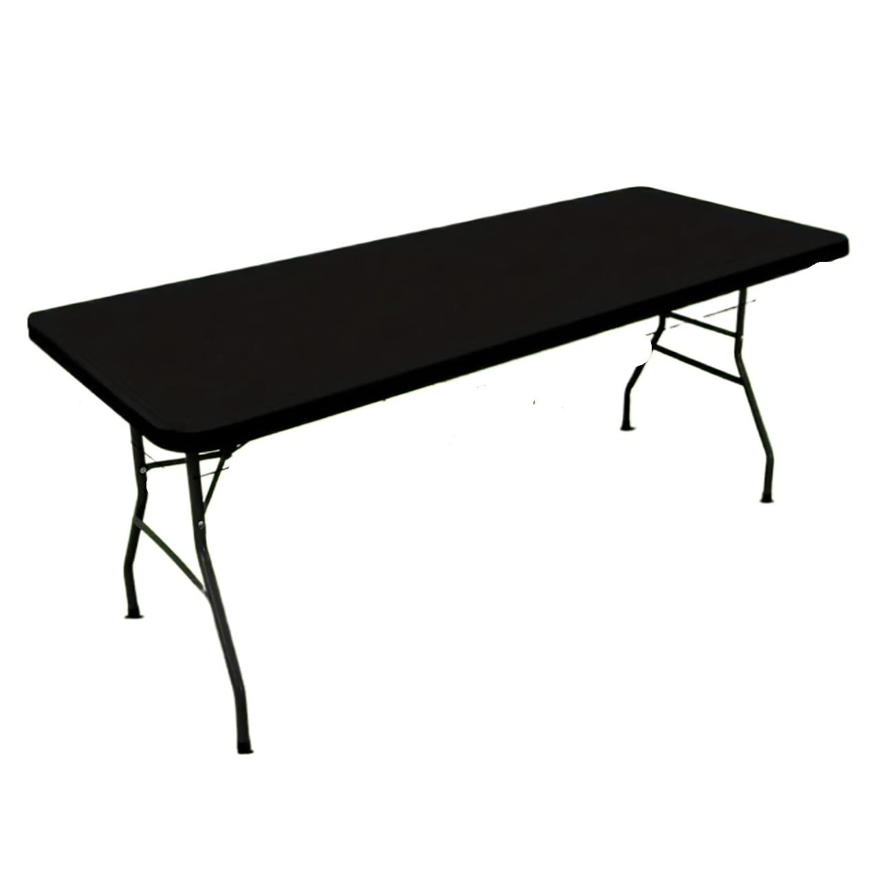 Vaeltor Rectangle Picnic Table Cloth, Waterproof Elastic Fitted Tablecloths For 6 Foot Tables, Washable Polyester
