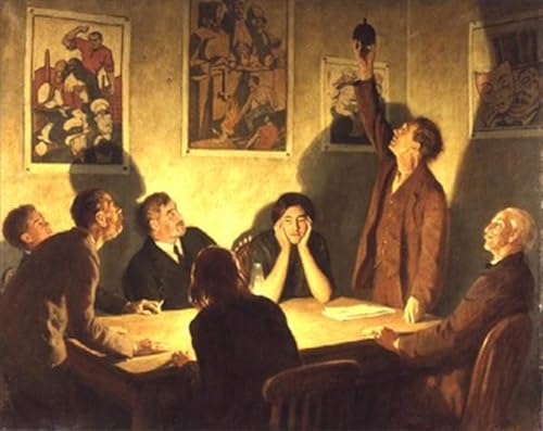 Cuadro pintura murales decor El hombre de John Collier para decorar paredes vacías