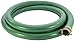 Abbott Rubber 1240-3000-20 PVC Suction Hose Assembly, Green, 3" Male X Female NPSM, 40 psi Max Pressure, 20