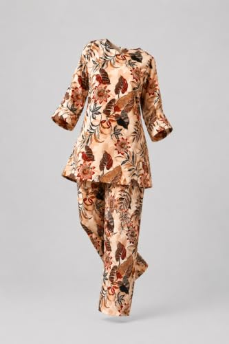 Image of RANGRIKA.in Co-ord Set for Women Stylish | Kurta Set for | Short Kurti with Palazzo | Ethnic Jaipuri Kurti Set | Kurti Palazzo Set | Salwar Suit