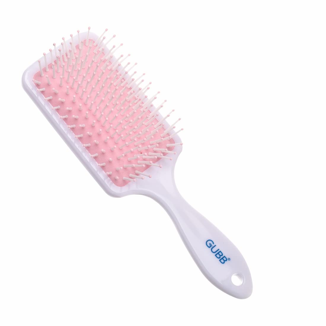GUBB Tropical Bloom Paddle Hair Brush for Detangle & Straighten Hair - Ultra Soft & Flexible Nylon Bristles Great for Straightening, Smoothing out Curls, Frizz & Flyaways | Cushioned Hair Brush With Pin For All Hair Types - For Women, Men, Wet And Dry Hair-image-29