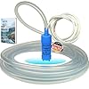 Comet Elegant Wasserpumpe 12V mit 5m trinkwasserschlauch Set - Inkl Camping Ebook, für Camping, Boote, Wohnwagen,10 l/min. 0,5 bar, Pumpe Wasser, mini tauchpumpe, wasserpumpe wohnwagen, Tauchpumpe 12V