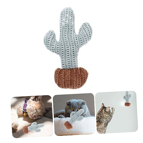 BESPORTBLE Interaktives Plüsch-Spielzeug Mit Katzenminze Cartoon-kätzchen-Design Kauspielzeug Für Haustier-Katzen Geeignet Zum Kratzen Und Zerren Für Beschäftigung
