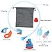 Lixada Water Bottle Drink Tube Hose Hydration Bladder Reservoir Pack Replacement Water Bottle Tube Backpack System Hose Kit