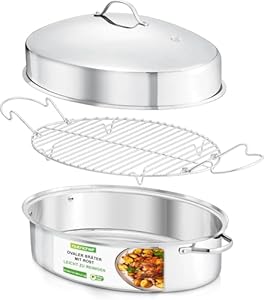 Nutrichef NCOAVL99 Ovaler Bräter 50 cm