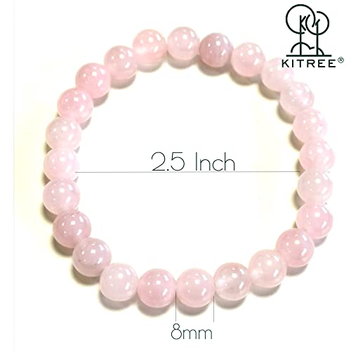 Image of HEALING AND SEMI-PRECIOUS CRYSTAL STONE BRACELET 8 MM ROUND FOR FENSHUI