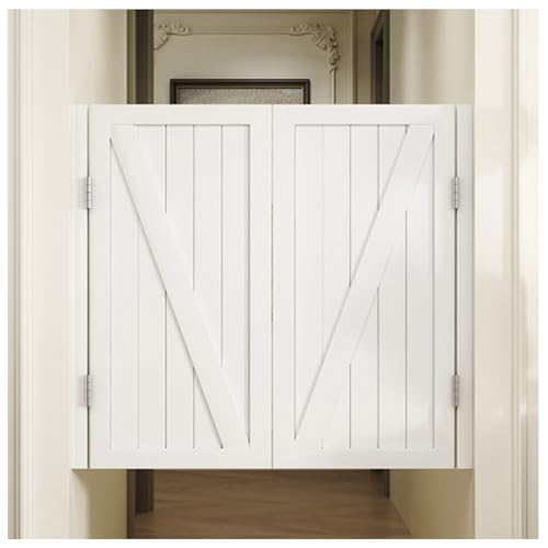 XTGDIEM Puerta Batiente Interior, Puertas Batientes, Puertas De Cafetería, Puerta Divisoria Interior Prefabricada, con Bisagras De Acero Inoxidable, For Escaleras De Cocina Y Barra(90x110cm)