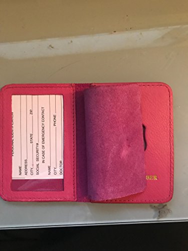 New York CITY POLICE OFFICER WIFE PINK MINI SHIELD AND ID WALLET2