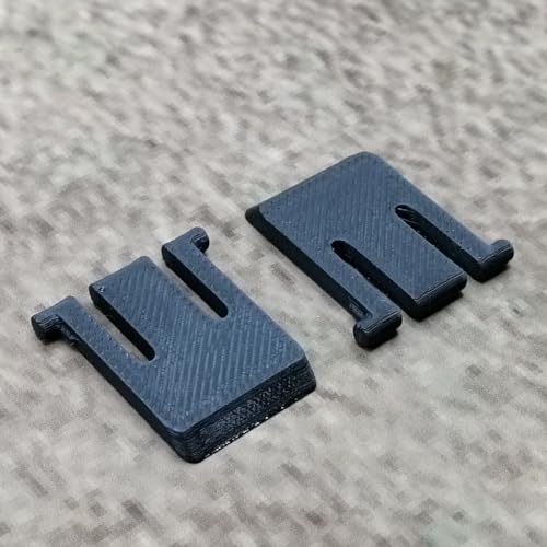 ULEIVA 1 Paar (2 Stck) Ersatz Tastaturfüße Schwarz kompatibel mit Logitech K235 MK235 Tastatur Ersatzteil Tastaturständer Füße Keybord