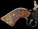 Premium Grips Compatible Replacement for Ruger Wrangler Grips .22lr Carved Rosewood