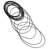 Courroies de cassette - la courroie en caoutchouc présente des performances stables et une bonne traction sans déformation, très professionnelles, courroies en caoutchouc pour enregistreur