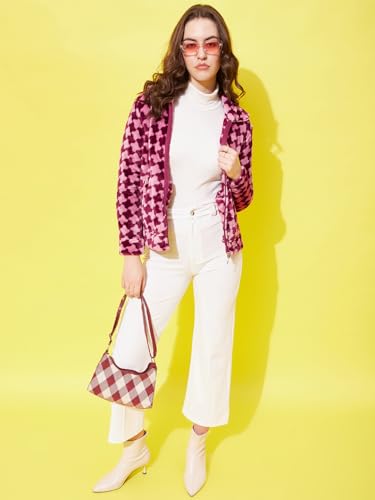 Image of Modeve Floral Printed Stand Collar Lightweight Tailored Jacket