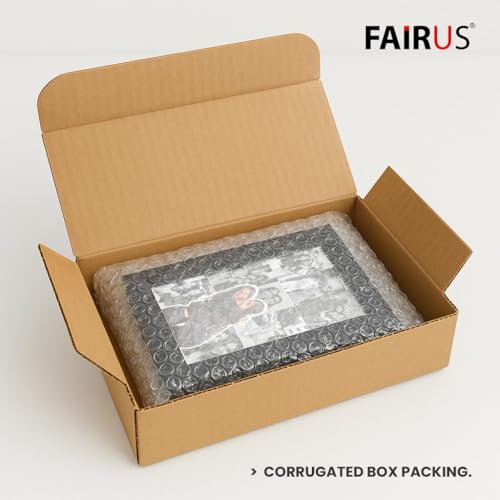 Image of Fairus CUSTOMIZED Wallet Card - Your Photo, Illustration or Bitmoji, Message, Spotify Song Code backside Best for Special Occasion Gift For Loved One (Collage Photo Frame)
