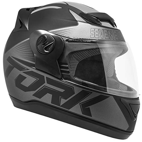 Pro Tork Capacete Evolution G7 Fosco 58 Preto/Cinza