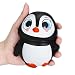 Joykith Stress Reliever Strawberry Cake Scented Super Slow Rising Kids Toy (Penguin)