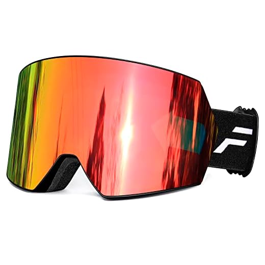FMY Ski Goggles for Men Women & Youth - Anti Fog UV400 Protection Snowboard Snow Skiing Goggles for Adult