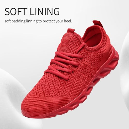Image of WCIDFY Women Men Running Tennis Shoes Unisex Slip On Gym Walking Shoes | Lightweight, Breathable mesh, Non Slip, Flexible, Comfy, Fashion Sneakers for Daily, Workout, Work, Traveling, Sports, Casual