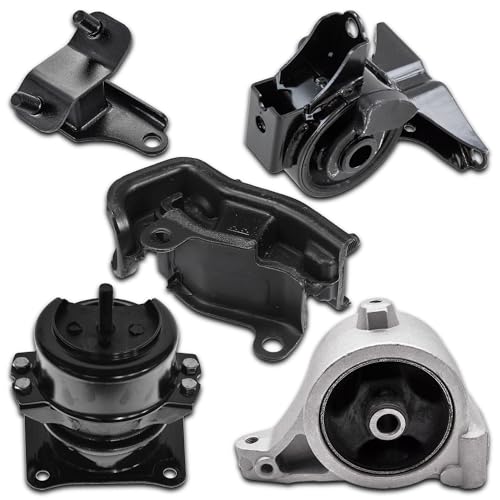Rockplanet Engine Motor Mount and Transmission Mount Kit Compatible with 2001-2002 Acura MDX, 2003-2004 Honda Pilot 3.5L 4WD Front and Rear Motor Mount