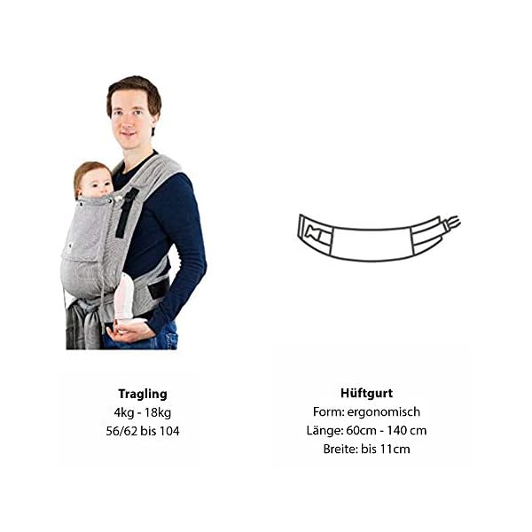 LIMAS Plus Halfbuckle| 56-104 cm – Bild 3