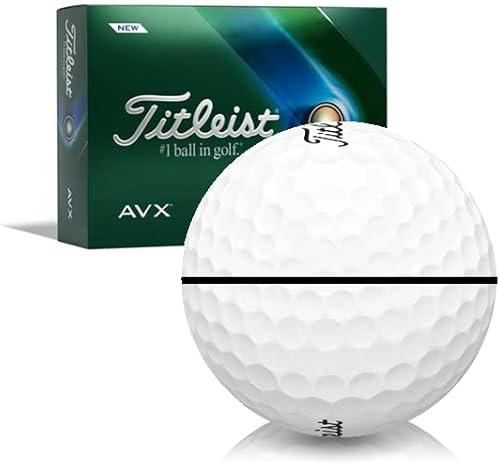 Titleist 2022 AVX AlignXL Personalized Golf Balls